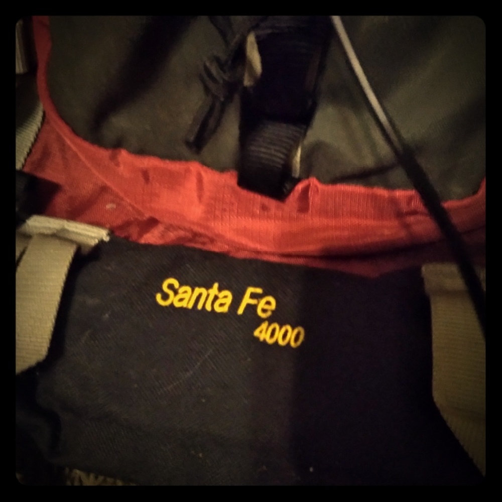Large sante fa 4000 back pack